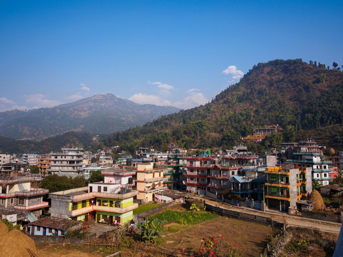 Hotel Sunflower Pokhara Exterior foto